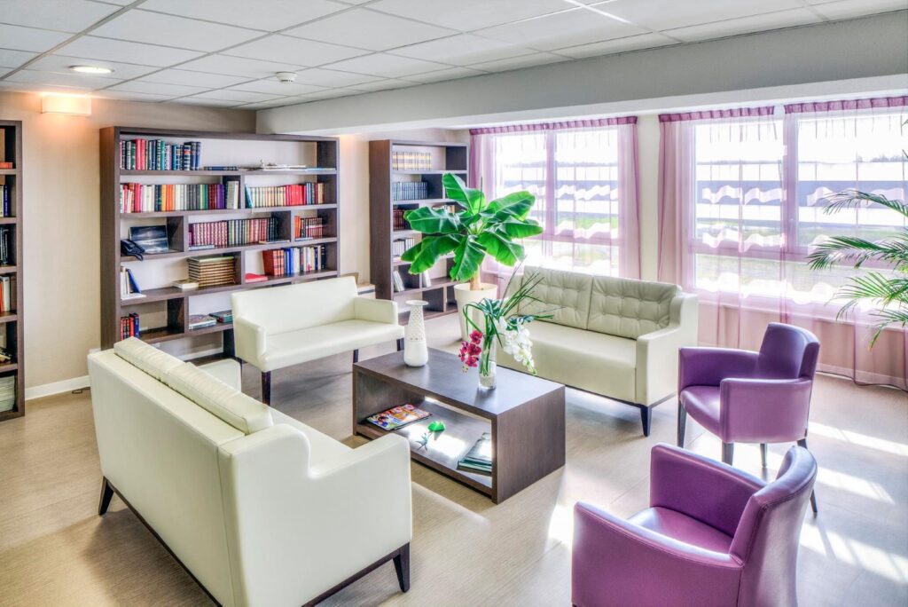 bibliothèque de la résidence seniors stella danaé bordeaux merignac