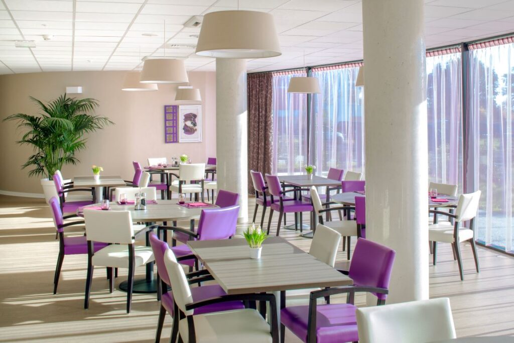 restaurant de la résidence seniors stella danaé bordeaux merignac