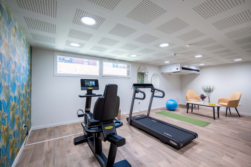 espace fitness de la résidence services seniors Stella de Villeneuve d'Ascq à côté de Lille