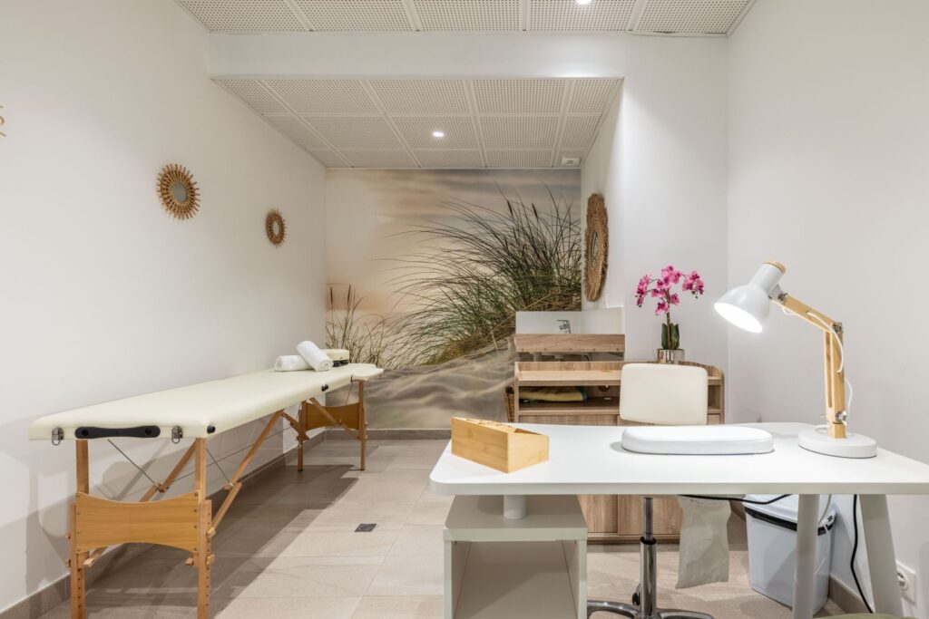 espace bien être de la résidence service seniors Stella Le Coeur des Maurettes à Villeneuve Loubet