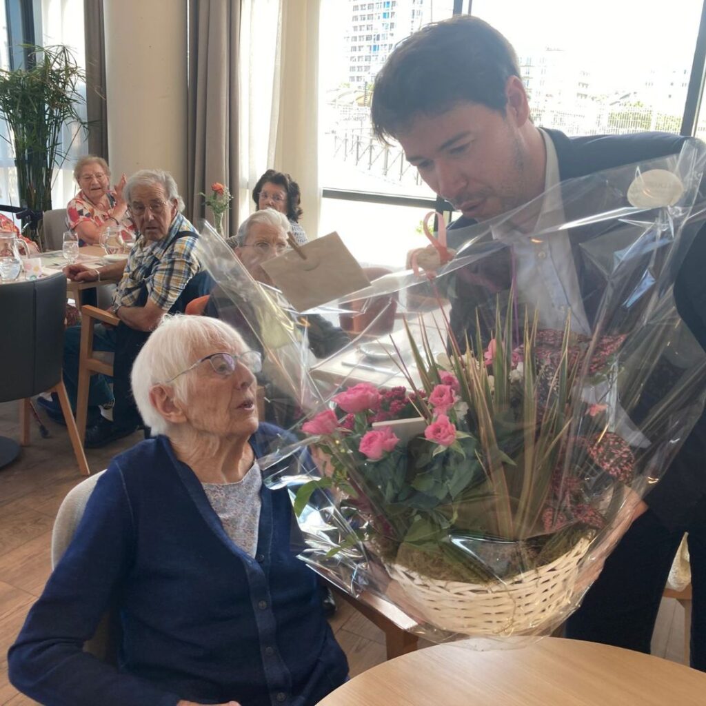 🎂 Un siècle de vie : nous avons fêté les 100 ans de Madame Bernard Cécile !