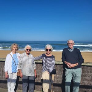 Nos résidents à la plage