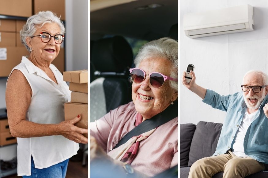 cave, parking et climatisation en résidence seniors Stella