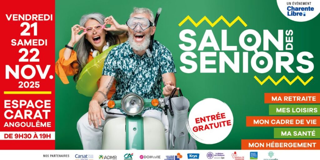 🏡 Salon des Seniors d’Angoulême : Venez rencontrer notre équipe ! 