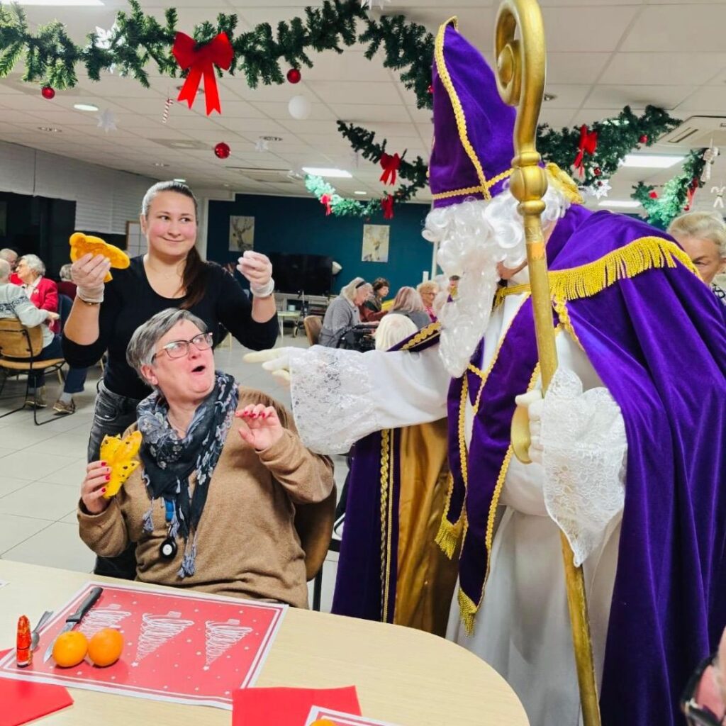 🎅 La Saint-Nicolas célébrée dans notre Résidence de Mulhouse