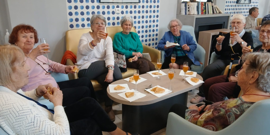 🥞 La Chandeleur célébrée dans nos résidences seniors 